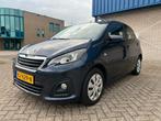 Peugeot 108 1.0 12V E-vti 51KW 5DR 2016 Blauw, Auto's, Peugeot, Voorwielaandrijving, Origineel Nederlands, Handgeschakeld, 26 km/l