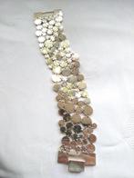 zilveren ARMBAND lengte 19 cm en 3,5 cm breed, van ESPRIT, Ophalen of Verzenden, Zo goed als nieuw, Zilver, Zilver