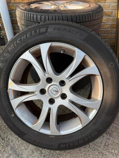 215-60-17 Michelin primacy 4 velgen. nissan nissan quasqai, Auto-onderdelen, Banden en Velgen, Banden en Velgen, Zomerbanden, 17 inch
