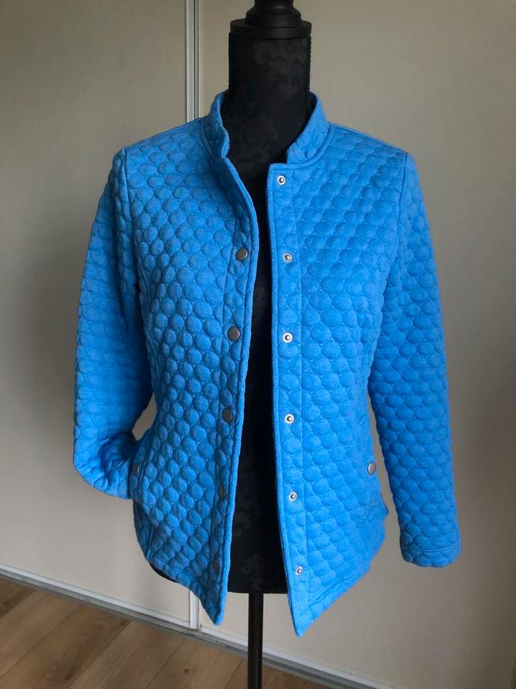 Brandtex, jasje, vest, maat S, blauw, Kleding | Dames, Truien en Vesten, Zo goed als nieuw, Ophalen of Verzenden