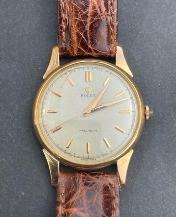 Rolex rare vinatge 18k rose gold, ref 4411, year 1946! beschikbaar voor biedingen