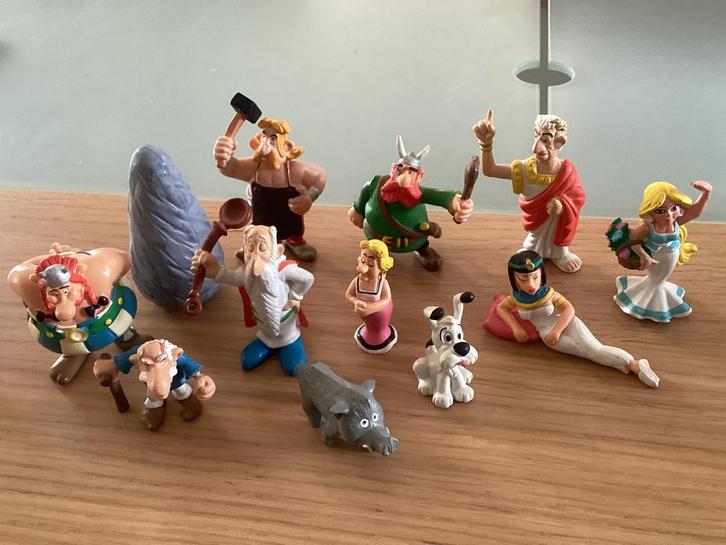 12x Asterix M&D toys figuur, Verzamelen, Stripfiguren, Zo goed als nieuw, Beeldje of Figuurtje, Asterix en Obelix, Ophalen of Verzenden