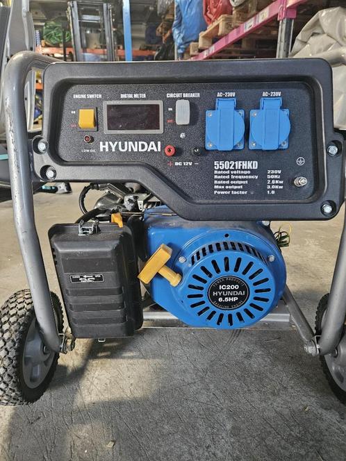 hyundai 55021FHKD generator, Doe-het-zelf en Verbouw, Overige Doe-het-zelf en Verbouw, Ophalen of Verzenden