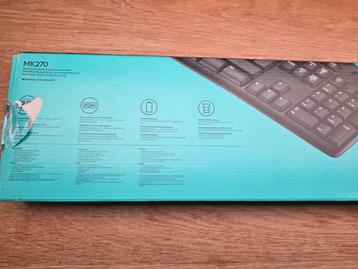Logitech MK270 Draadloze Toetsenbord en Muis Combo beschikbaar voor biedingen