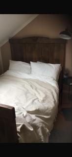 Twijfelaar Eiken, Huis en Inrichting, Slaapkamer | Bedden, Twijfelaar, 200 cm, Hout, 140 cm