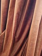 Velours gordijnen kleur brique cognac K84, Bredasingel 74 6843RE, Jansoninterieurstoffen@gmail.com, 200 cm of meer, Jansoninterieurstoffen