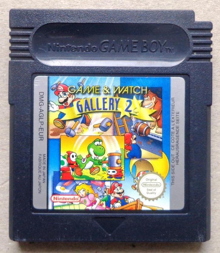 Game & Watch Gallery 2 voor de Gameboy Color en Advance, Spelcomputers en Games, Games | Nintendo Game Boy, Gebruikt, Ophalen of Verzenden