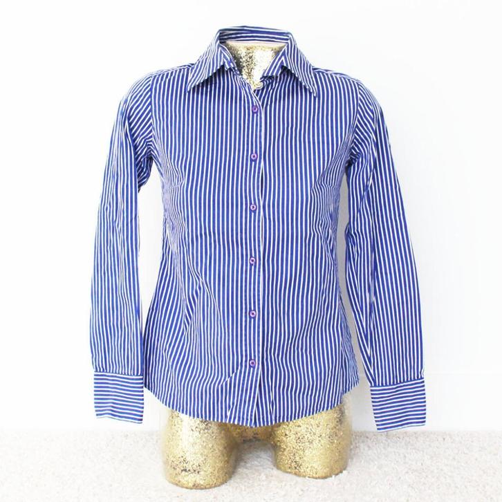 Sutherland Blouse3 (S) - 11 € 25,-, Kleding | Dames, Blouses en Tunieken, Zo goed als nieuw, Maat 36 (S), Blauw, Ophalen of Verzenden