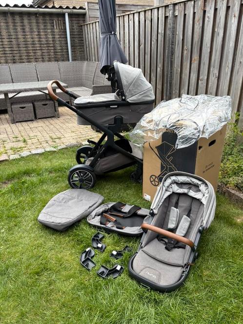 Nuna demi grow duo kinderwagen set, Kinderen en Baby's, Kinderwagens en Combinaties, Gebruikt, Combiwagen, Overige merken, Duowagen