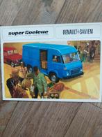 Renault saviem brochure (Frans) 1966, Renault, Ophalen of Verzenden, Zo goed als nieuw, Renault
