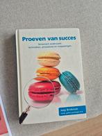 Proeven van succes - Sensorisch onderzoek, Ophalen of Verzenden, Gelezen, Joep Brinkman