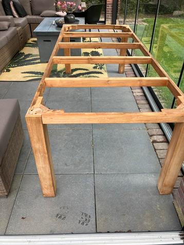 Teak Houten Tafel Onderstel - 240x100 beschikbaar voor biedingen