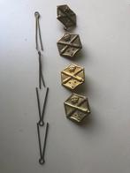 4 Insigne mooie staat, Ophalen of Verzenden, Landmacht, Embleem of Badge