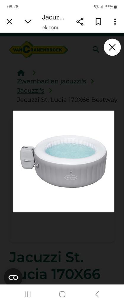 Jacuzzi, Tuin en Terras, Bubbelbaden en Hottubs, Nieuw, Ophalen of Verzenden