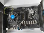 Mining moederbord Asrock H110 Pro BTC+13 GPU G9300 en meer, Computers en Software, Ophalen, DDR4