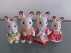 Sylvanian Families Konijnen Familie, Ophalen of Verzenden, Zo goed als nieuw, Overige typen