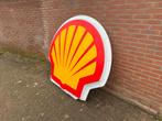 Vintage Shell Reclamebord / Lichtbak XL, Verzamelen, Ophalen, Reclamebord, Gebruikt, .