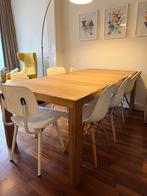 Pilat & Pilat Eetkamertafel Nel 2m x 1m x 75cm, Huis en Inrichting, Tafels | Eettafels, Ophalen, Gebruikt, Design, Eikenhout