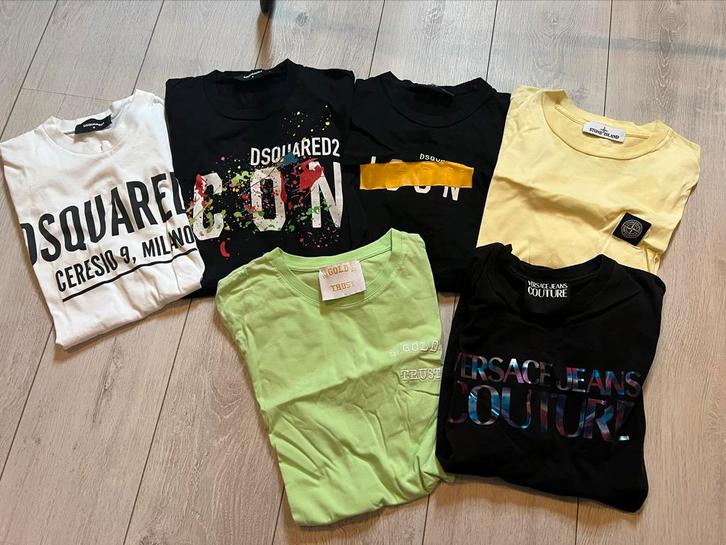 Heren Merk Shirts - Diverse merken en maten, Kleding | Heren, T-shirts, Zo goed als nieuw, Maat 48/50 (M), Overige kleuren, Ophalen of Verzenden