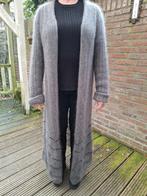 Hangebreid vest van mohair, Kleding | Dames, Truien en Vesten, Ophalen of Verzenden, Maat 42/44 (L), Grijs