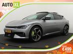 Kia Ev6 GT AWD 77.4 kWh 585 PK Schuif-/kanteldak Warmtepomp, Auto's, Kia, Automaat, Zwart, Adaptive Cruise Control, Origineel Nederlands