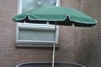 Parasol, groen, 200 cm hoog, diameter 170 cm, Ophalen, Gebruikt, 1 tot 2 meter, Overige typen