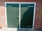Twee deuren van sandwich panelen, Ophalen, 80 tot 100 cm, 200 tot 215 cm, Buitendeur