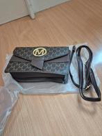 Bruine Schoudertas met Logo, Ophalen of Verzenden, Zo goed als nieuw, Bruin, Schoudertasje