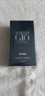 *NIEUW* GIORGIO ARMANI ACQUA DI GIO PROFONDO PARFUM, Sieraden, Tassen en Uiterlijk, Uiterlijk | Parfum, Nieuw, Verzenden