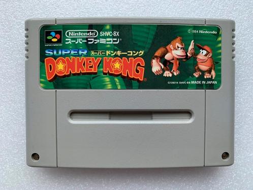 Nintendo Super Famicom Super Donkey Kong Country Rare JAPAN, Spelcomputers en Games, Games | Nintendo Super NES, Gebruikt, Ophalen of Verzenden