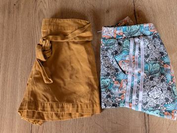 Twee korte broeken shorts ZaRa en adidas mt. 152  beschikbaar voor biedingen
