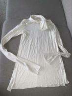 Bengh 146 152 strikshirt wit witte off white longsleeve, Kinderen en Baby's, Kinderkleding | Maat 146, Meisje, Bengh, Gebruikt