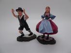 Luville Kerstdorp  Couple dancing  --  601606  --  set of 2, Diversen, Kerst, Verzenden, Zo goed als nieuw