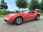 Chevrolet Corvette C3 350 AUTOMATIC (bj 1971, automaat), Auto's, Automaat, Zwart, Origineel Nederlands, Open dak