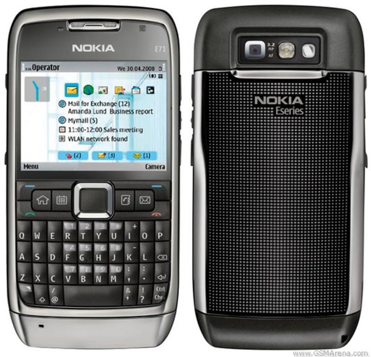 * Nokia E71 * rvs grijs * qwerty * incl. accessoires *  € 55, Telecommunicatie, Mobiele telefoons | Nokia, Gebruikt, Zonder abonnement