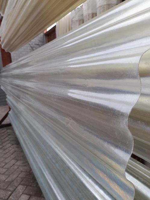 Golfplaten Polyester op rol (*), Doe-het-zelf en Verbouw, Dakpannen en Dakbedekking, Nieuw, Ophalen of Verzenden