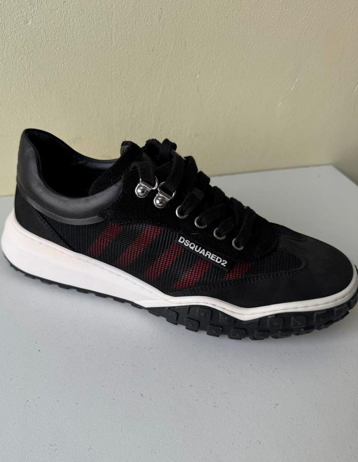 DSQUARED2, als nieuw! maat 39, Kleding | Dames, Schoenen, Zo goed als nieuw, Sneakers of Gympen, Zwart, Ophalen of Verzenden