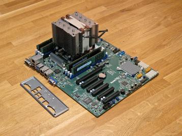 Supermicro X10SRi-F + 128gb DDR 4 geheugen + Intel E5-1620V3 beschikbaar voor biedingen