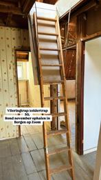 Vlieringtrap, Doe-het-zelf en Verbouw, Ladders en Trappen, Ophalen, Gebruikt, Trap, Minder dan 2 meter