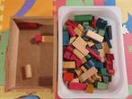 Houten bouwblokken, Ophalen of Verzenden, Zo goed als nieuw
