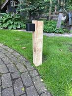 Eiken padverlichting,eikenhout, lamp, tuinverlichting Daniel, Tuin en Terras, Buitenverlichting, Ommerweg 79, Minder dan 50 watt