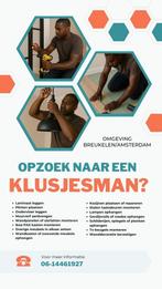 Betrouwbare klusser in regio Amsterdam/Breukelen aangeboden