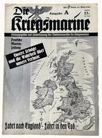 Die Kriegsmarine - Maart 1940, Ophalen of Verzenden, Marine, Duitsland, Boek of Tijdschrift