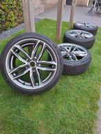 Audi A1 5x100 18" Monaco velgen nieuwe Michelin Primacy band, Ophalen, 18 inch, 215 mm, Banden en Velgen