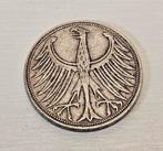 5 mark 1951 zilver, Postzegels en Munten, Munten | Europa | Niet-Euromunten, Zilver, Duitsland, Ophalen of Verzenden