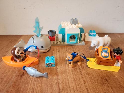 Duplo 10803 - Poolgebied - incl boekje, Kinderen en Baby's, Speelgoed | Duplo en Lego, Gebruikt, Duplo, Ophalen of Verzenden