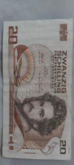 20 schilling Oostenrijk 1986, Postzegels en Munten, Bankbiljetten | Europa | Niet-Eurobiljetten, Verzenden