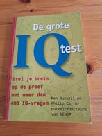 Boek De grote IQ test , meer dan 400 iq vragen, Gelezen, Ophalen of Verzenden, Ken Russell ea