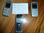 3  x   nokia   in  eenkoop  35 euro, Ophalen, Zo goed als nieuw