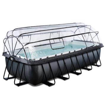 EXIT zwembad Black Leather zwembad 540x250x122 met kap beschikbaar voor biedingen